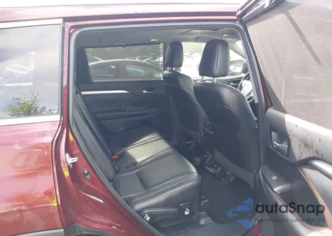 2017 Toyota Highlander Xle z USA, uszkodzony, nr VIN 5TDJZRFHXHS468841